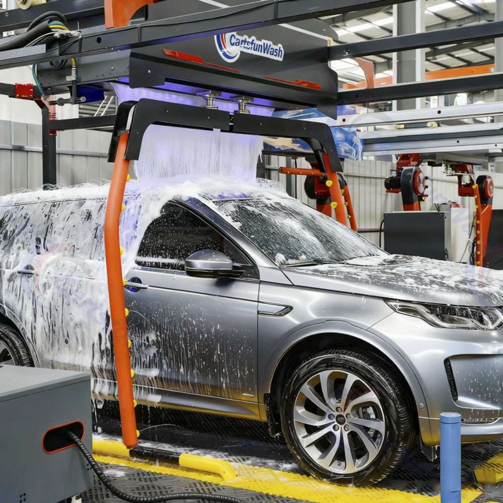 Automatic Contactless Car Wash System 07 Automatic Contactless Car Wash System 07